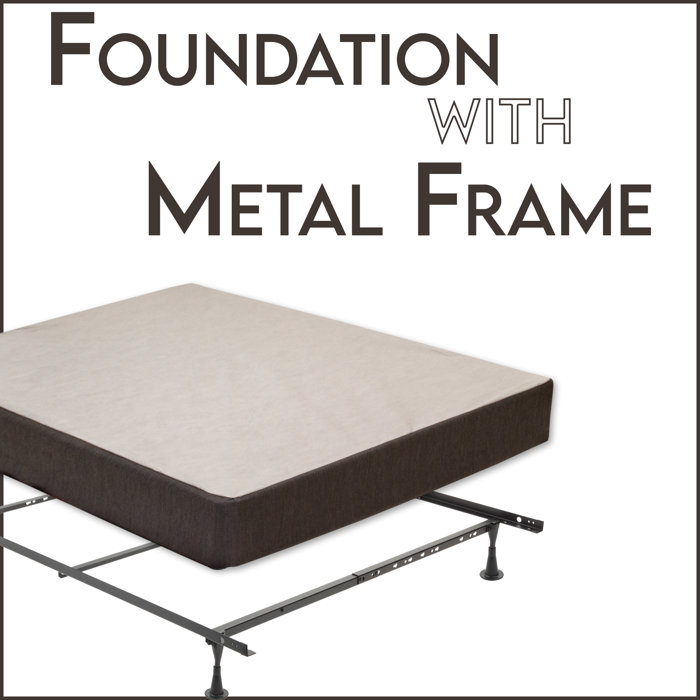 Alwyn Home Micky Wood Box Spring Wayfair